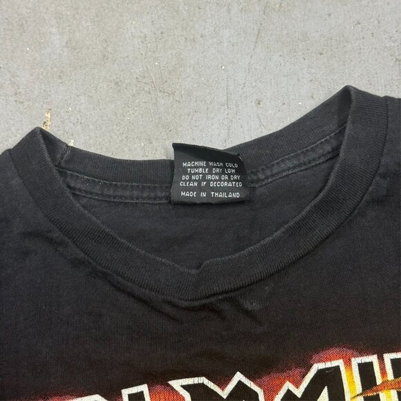 Iron Maiden Death on the Road Heavy Metal Band TShirt Short Sleeve Black Medium - Picture 5 of 8